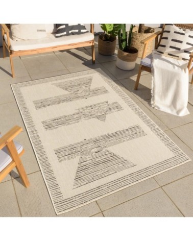 Tapis intérieur extérieur gris - 200x290