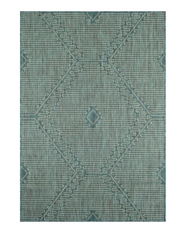Tapis motifs géométriques Bleu - 160x230