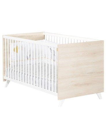 Lit évolutif 140x70 - Little Big Bed en Bois Beige