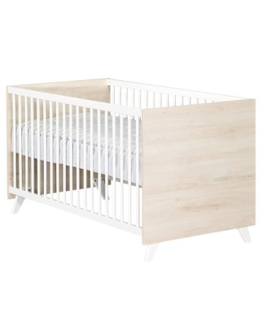 Lit évolutif 140x70 - Little Big Bed en Bois Beige