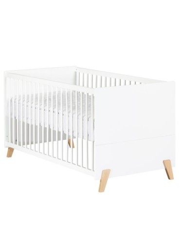 Lit évolutif 140x70 - Little Big Bed en Bois Blanc