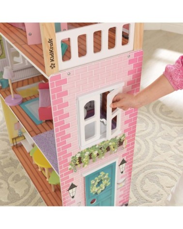 Maison de poupées en bois poppy