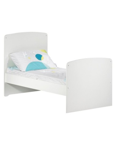 Lit évolutif 140x70 Little Big Bed en Bois Blanc
