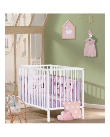 Lit bébé 120x60 bois en Bois Blanc