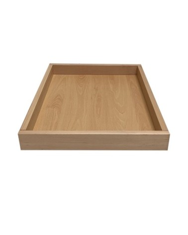 Plateau optionnel pour table à langer  vernis naturel - 70x90x10 cm