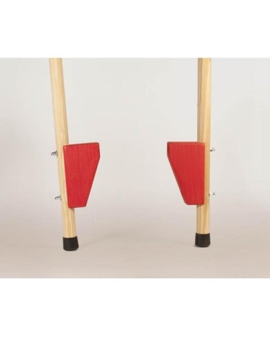 Paire d'échasses en bois 150cm