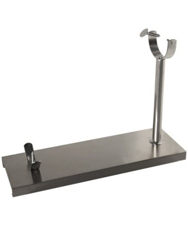 Support à jambon en acier inoxydable 49,5x16,5x34cm