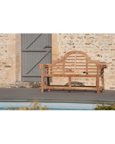 Banc de jardin en teck