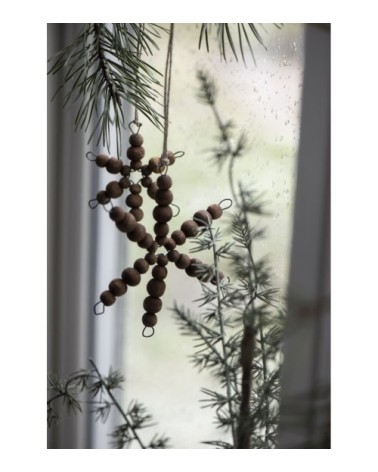 Décoration de noël bois bois clair 12x12