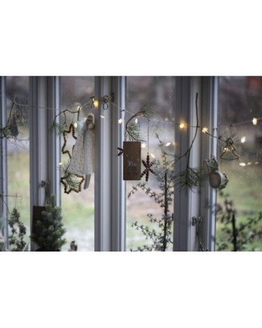 Décoration de noël bois bois clair 12x12