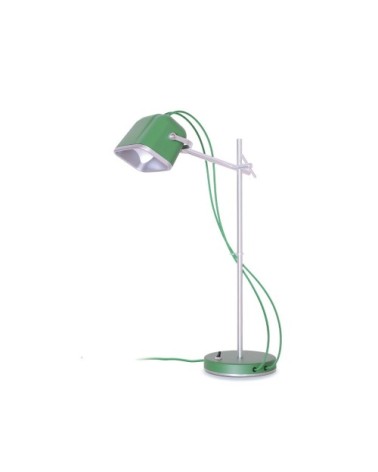 Lampe à poser en aluminium vert H60cm
