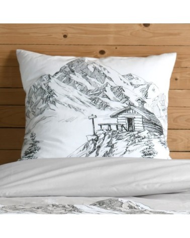 Parure de couette 100% coton 57 fils imprimée 140x200cm 1 taie