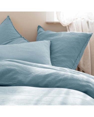 Housse de couette en gaze de coton 260x240cm Orage