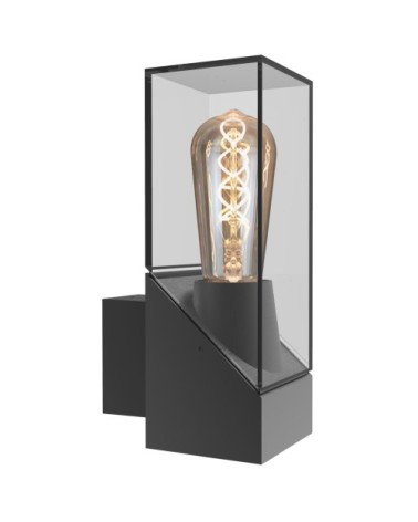 Applique extérieur en aluminium gris