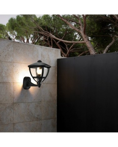 Applique extérieur en aluminium noir