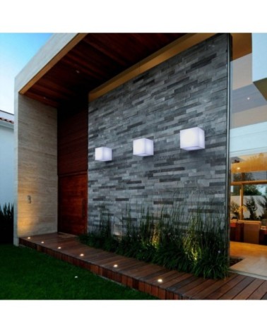 Applique extérieur en plastique_synthetic blanc