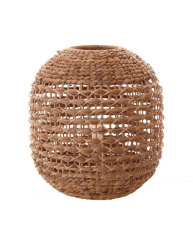 Lampe de table en rattan naturel
