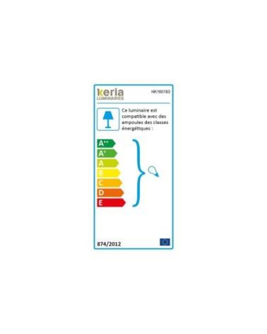 Lampe de table en ceramic taupe