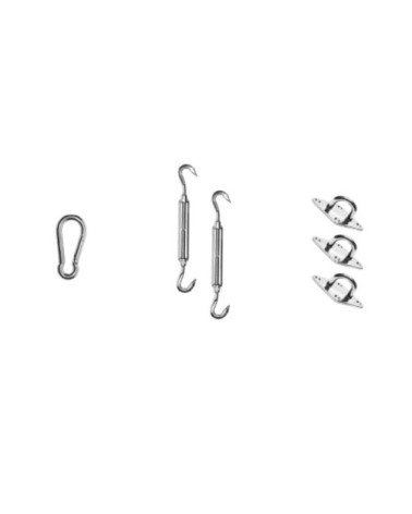 Kit de montage voile d ombrage triangle