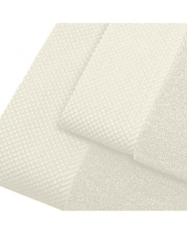 Serviette de toilette  zéro twist 560gr/m²  ecru 50x100 cm