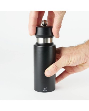 Moulin à poivre noir mat 14 cm