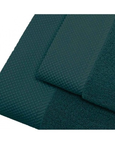 Serviette de toilette  zéro twist 560gr/m²  petrol 50x100 cm