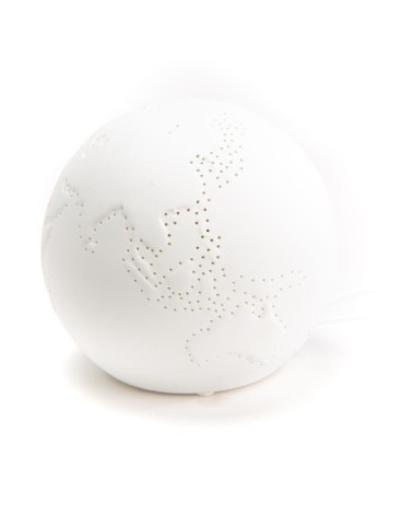 Lampe Monde à poser blanche