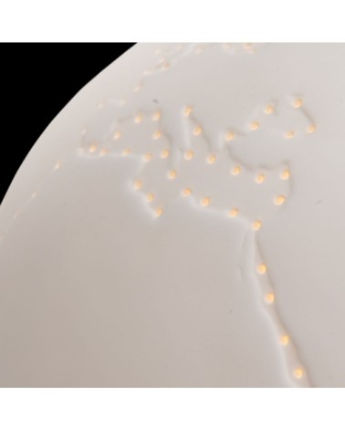 Lampe Monde à poser blanche