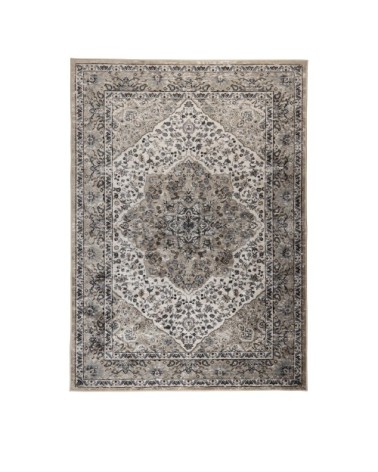 Tapis persan bleu gris bleu gris 200x300 cm