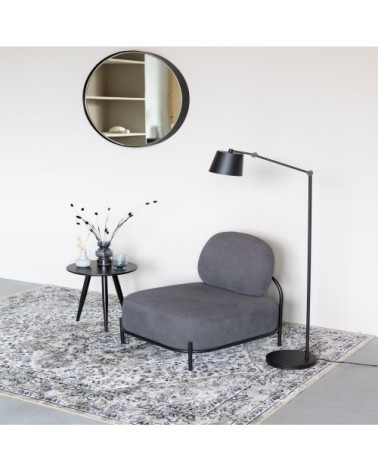 Tapis persan bleu gris bleu gris 200x300 cm