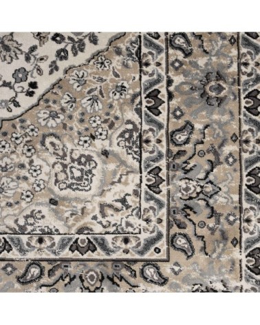 Tapis persan bleu gris bleu gris 200x300 cm