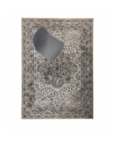 Tapis persan bleu gris bleu gris 170x240 cm