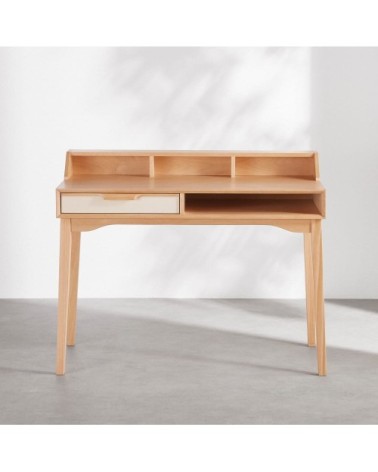 Bureau 4 niches 1 tiroir L110