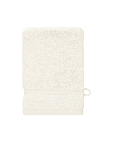 Lot de 3 gants de toilette 550gr/m²  ecru 16x22 cm