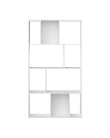 Bibliothèque effet bois blanc