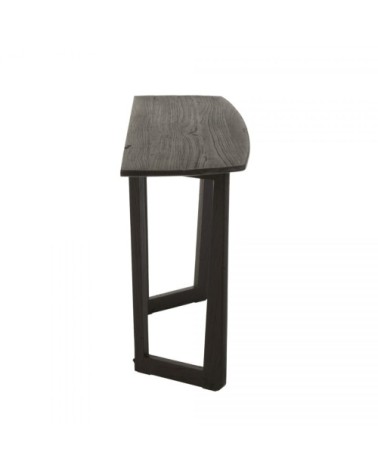 Console moderne 140cm en bois noir