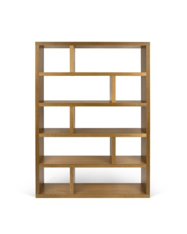 Bibliothèque effet bois mukali