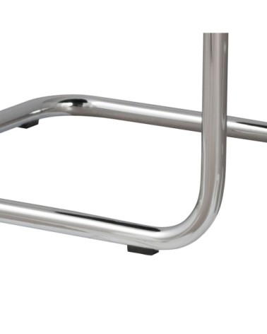 Lot de 2 chaises avec accoudoirs en tissu bleu - RIDGE