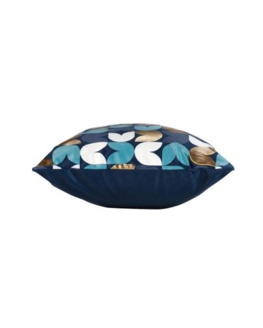 Housse de coussin effet velours or 30x50cm