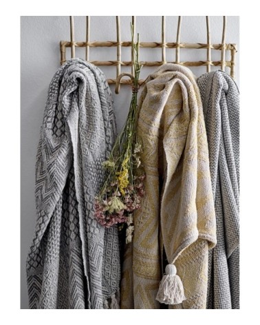 Plaid Clemence en coton recyclé 130x160cm