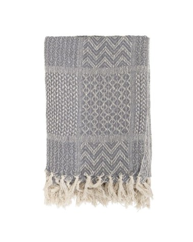 Plaid Clemence en coton recyclé 130x160cm