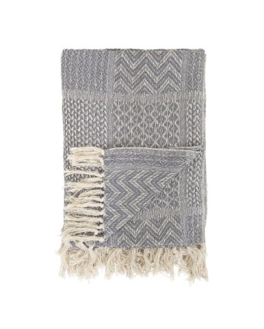 Plaid Clemence en coton recyclé 130x160cm