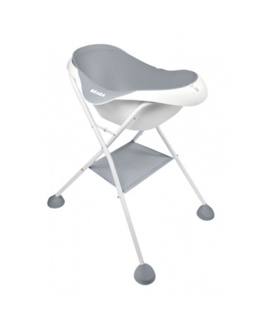 Baignoire ergonomique bébé fabriqué en France gris clair