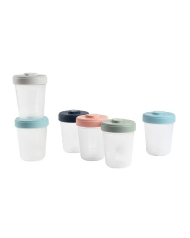 Lot de 6 portions clip 2ème âge coloris assortis