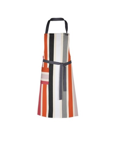 Tablier réglable orange 78x90cm