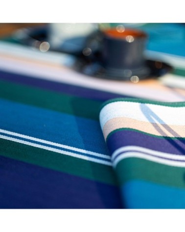 Serviette de table bleu 50x50cm