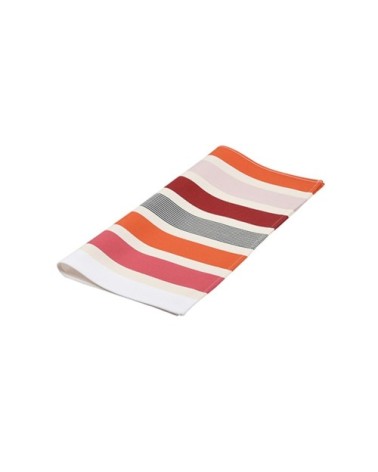 Serviette de table orange 50x50cm