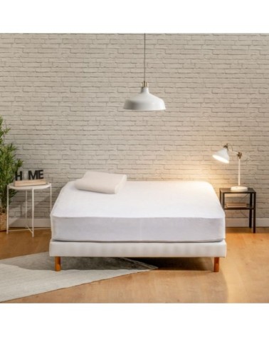 Protège-matelas 140x190cm imperméable et respirant