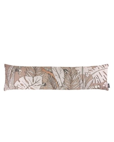 Housse de coussin faune sauvage made in france rose 22x88