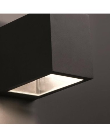 Applique cast_iron gris anthracite e27